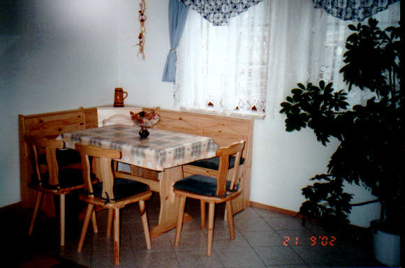 Wohnzimmer der Ferienwohnung